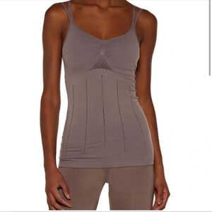 Stella McCartney adidas SET cement mushroom color essential studio tights & tank